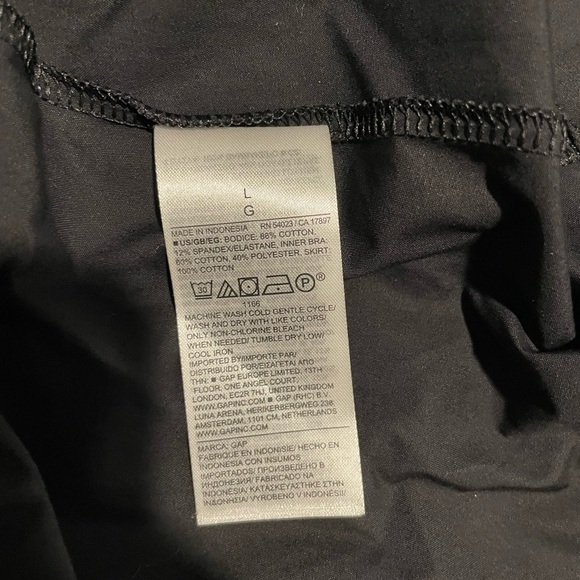 Gap Mixed Media Off-Shoulder Midi Dress - Picture 10 of 10